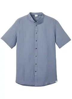 Chemise manches courtes en gaze de coton, bonprix