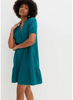 Robe courte en gaze de coton, bonprix