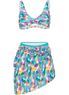 Bikini und Badeunterteil (3-tlg.Set), bonprix