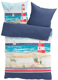 Bettwäsche mit maritimem Motiv, bonprix