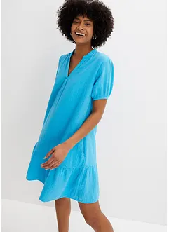 Robe en mousseline à volant, bonprix