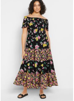 Kleid mit Smock- Ausschnitt, bpc bonprix collection