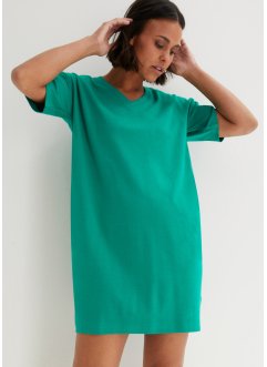 T-Shirtkleid mit V-Ausschnitt, oversize (2er Pack), bpc bonprix collection