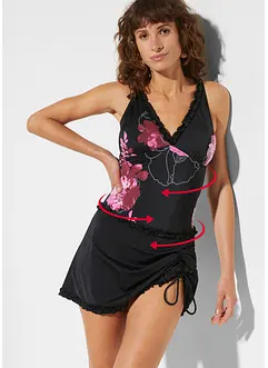 Robe de bain sculptante, maintien modéré, bonprix