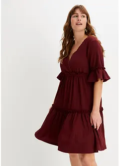 Kleid mit Lochstickerei, bonprix