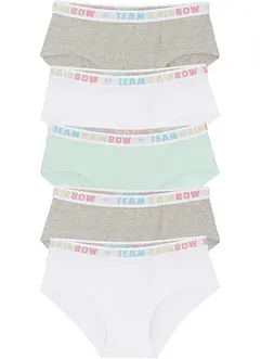 Hipster mit weicher Baumwolle (5er Pack), bonprix