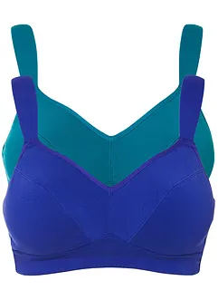 BH ohne Bügel mit Bio-Baumwolle (2er Pack), bonprix