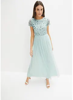 Maxikleid mit Pailletten, bonprix