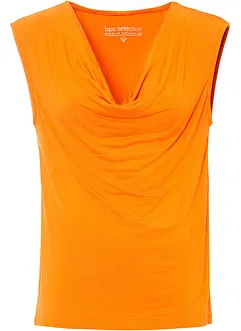 Top mit Wasserfallausschnitt, bonprix
