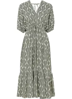 Midikleid aus fließender Viskose, bonprix