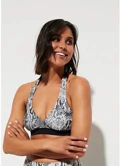 Haut de bikini dos nu avec polyamide, bpc bonprix collection