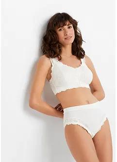 Bralette ohne Bügel mit Vorderverschluss, bonprix