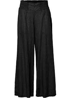 Marlenehose aus luftigem Leinen-Mix, bonprix