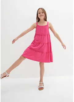 Robe 100% coton à bretelles, bonprix