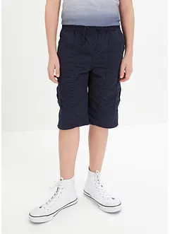 Schlupf-Cargo-Bermuda aus reiner Baumwolle, Regular Fit, bonprix