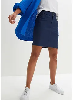 Jupe en coton extensible, bonprix
