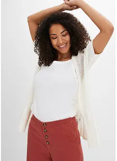 Ajour Strickjacke, bonprix