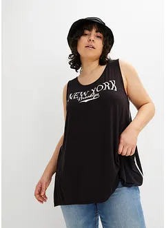 Débardeur long en viscose douce, bonprix