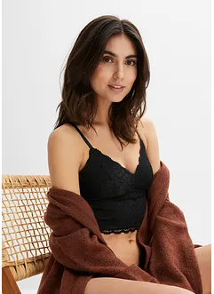 Spitzentop aus feiner Spitze, bonprix