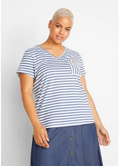 T-Shirt, gestreift, bonprix