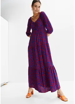 Robe longue imprimée, bonprix