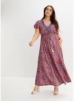 Robe longue imprimée, bonprix