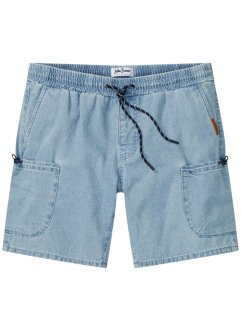 Long-Schlupf-Jeans-Shorts, Loose Fit, John Baner JEANSWEAR