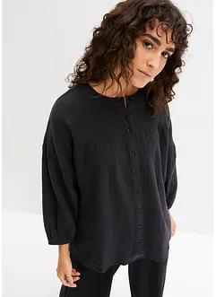 Tunique-blouse en mousseline, bonprix