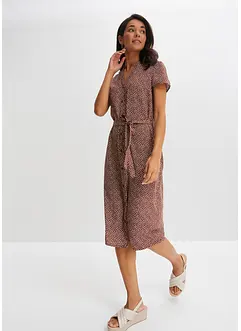 Blusenkleid mit Pünktchen, bonprix