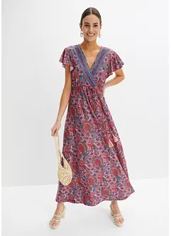 Bedrucktes Jersey-Maxikleid, bonprix