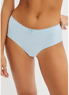 Lot de 5 shorties coton, bonprix