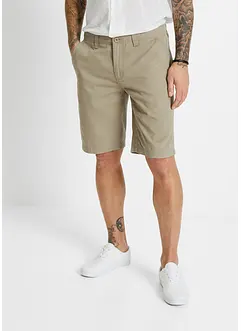 Chino-Bermuda aus reiner Baumwolle, Regular Fit, bonprix
