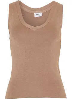 Leichtes Stricktop mit V-Ausschnitt, bonprix