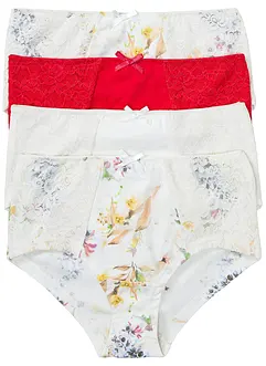 Maxipanty (4er Pack) mit Bio-Baumwolle, bonprix