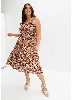 Robe midi imprimée, bonprix