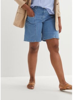 Bermuda en jean avec grandes poches et taille confortable, bpc bonprix collection
