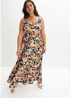 Robe longue en viscose extensible, bonprix