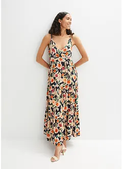 Robe longue en viscose extensible, bonprix