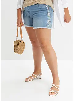 Short en jean, taille mi-haute, bonprix