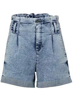 Short en jean paper bag, bonprix