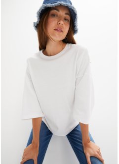 T-shirt coton oversized, mi-manches, bpc bonprix collection