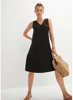 Robe tunique ample avec décolleté en V, bonprix
