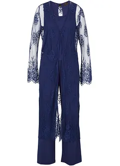 Jumpsuit mit Spitzenjacke (2-tlg.Set), bonprix