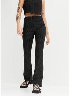 Ausgestellte Schlupfhose mit Nadelstreifen, bonprix