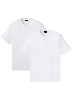 T-Shirt (2er Pack) aus reiner Bio-Baumwolle, bonprix