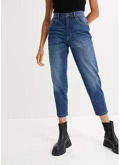 Stretch-Jeans mit Bio-Baumwolle, knöchelfrei, bonprix