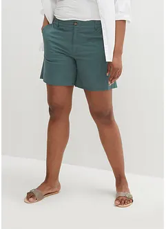 High Waist Shorts aus Twill, bonprix