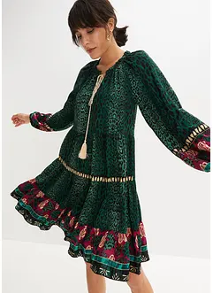 Robe-tunique imprimée en viscose fluide, bonprix