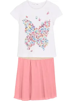 Shirt + Rock (2-tlg.Set), bonprix