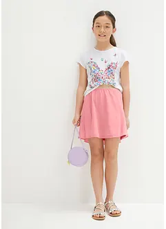 T-shirt et jupe (ens. 2 pces), bonprix